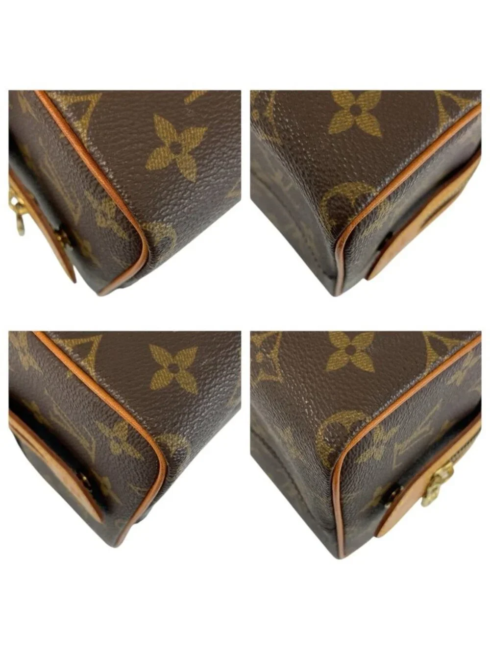 Louis Vuitton Monogram Trousse Pat Presion Brown Pouch Multi - Picture 4 of 9